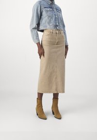 Maje Jupe en jean - brown