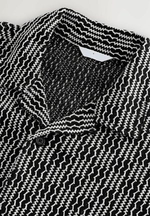 Next REGULAR FIT  - Camicia - black white
