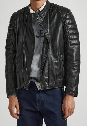 Veste en cuir - black