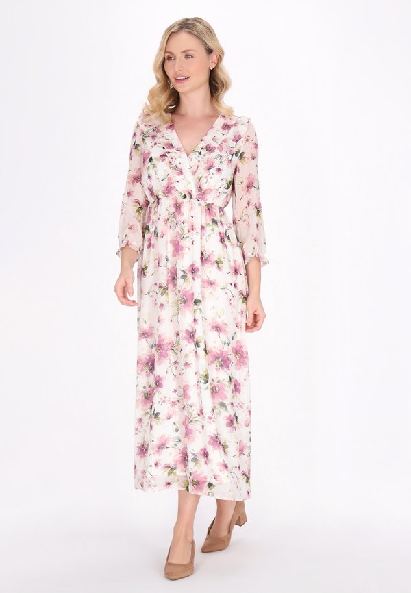 Maxikleid - rose multicolor