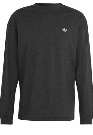 adidas Originals, ADIDAS ORIGINALS TREFOIL ESSENTIALS MELANGE LONG SLEEVE TEE - T-shirt à manches longues - dark grey heather