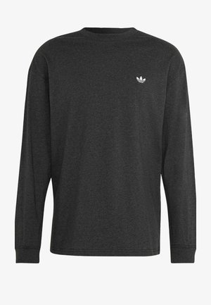 adidas Originals, ADIDAS ORIGINALS TREFOIL ESSENTIALS MELANGE LONG SLEEVE TEE - T-shirt à manches longues - dark grey heather