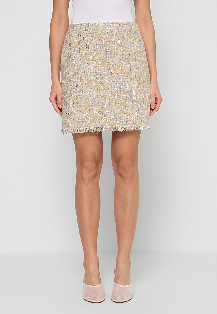 RIANI Minirok lichtbruin RIANI Minirok lichtbruin