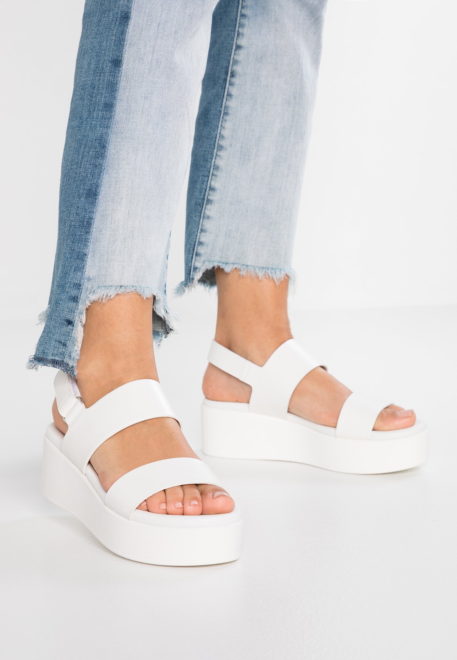 flat platform wedge sandals