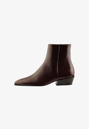 Högl, HÖGL STIEFELETTEN LORI - Boots à talons - chocplum