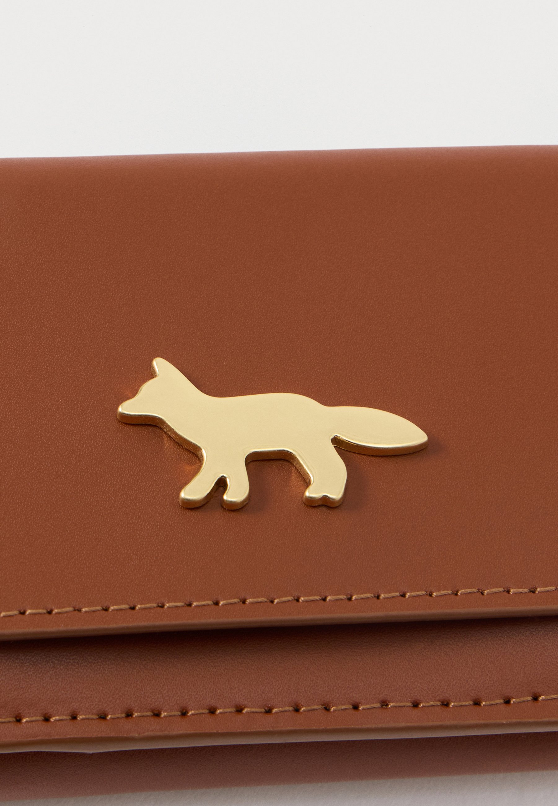 Maison Kitsuné EDIE COMPACT WALLET - Wallet - brown - Zalando