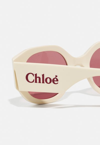 CHLOÉ Slnečné okuliare - ivory/red