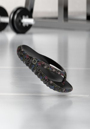 adidas Sportswear, ADILETTE LUMIA SLIDES - Сандали с Т-образна каишка - core black/core black/cream white