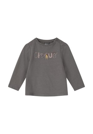 T-SHIRT - Langarmshirt - dunkelgrau