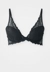 LIGHTLY LINED PLUNGE SENSUAL  - Trīsstūrveida krūšturis - black