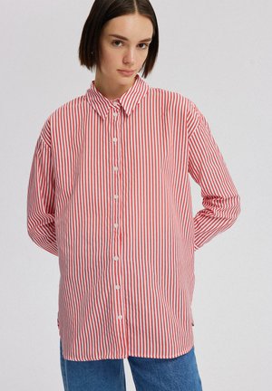 BACK TIE DETAILED  - Camicia - red