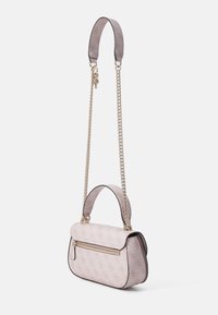 Guess ERICA FLAP - Cross body bag - dusty rose logo