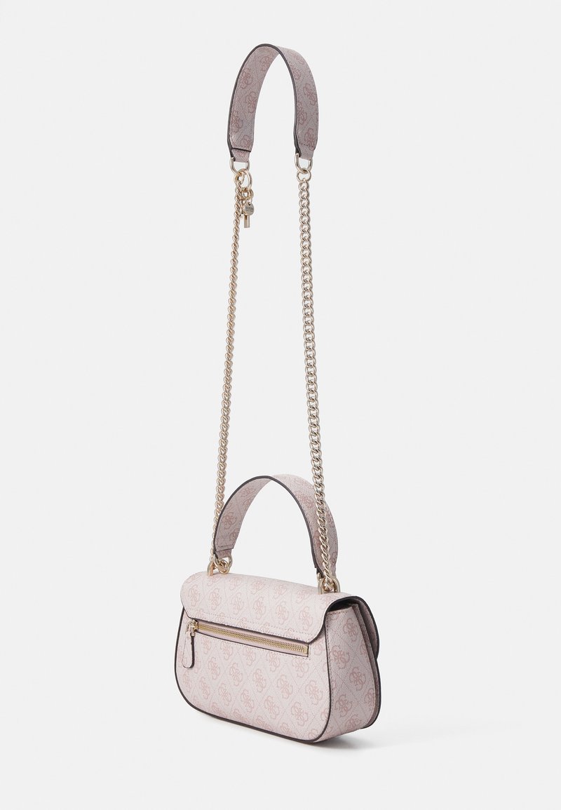 GUESS Schoudertas Everlee Convertible Xbody Flap Bag Ivory Crème