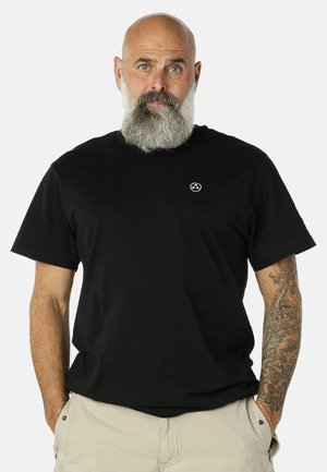 T-SHIRT SMALL LOGO - T-paita - black