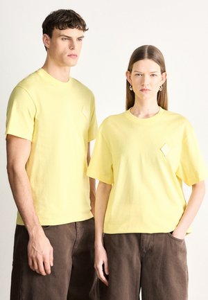 UNISEX - Paprasti marškinėliai - jaune