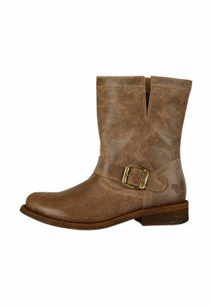 Felmini, Bottines de cowboy / motard - camel