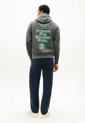 SLOGAN RELAXED  - Bluza z kapturem