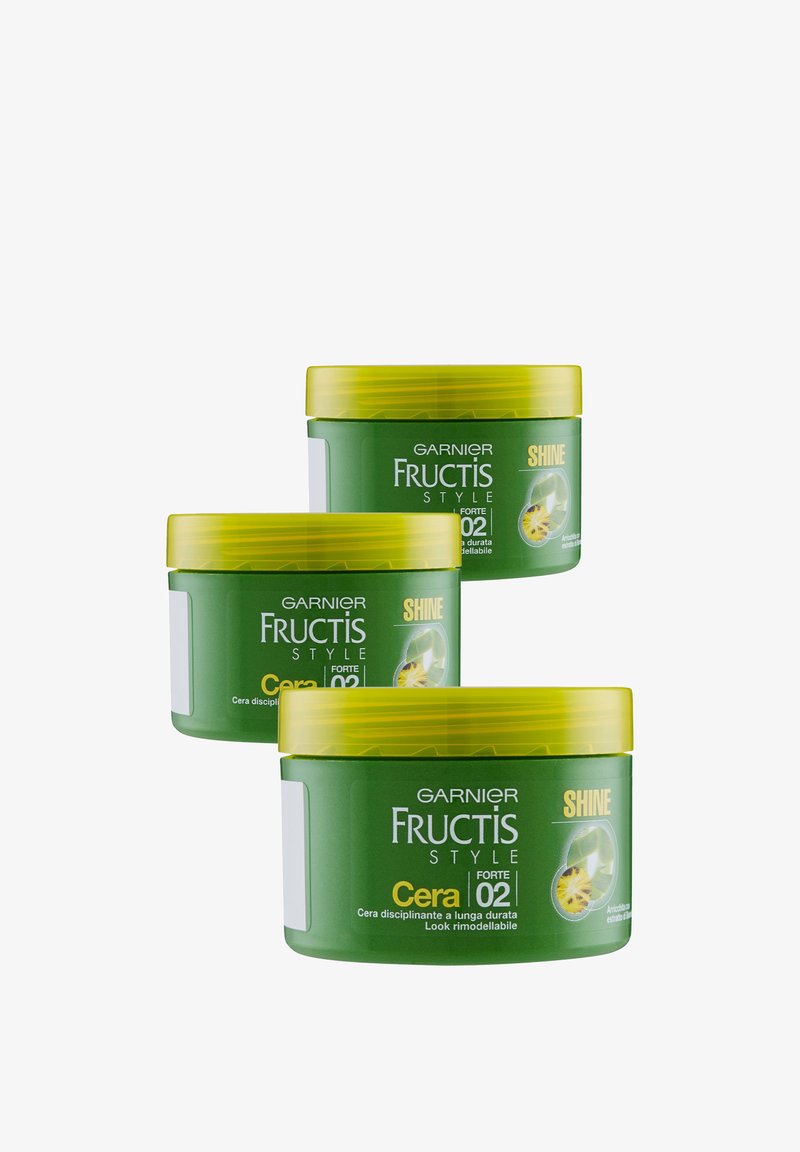 Garnier - CERA PER CAPELLI FRUCTIS STYLE, EFFETTO DISCIPLINANTE, DURA FINO A 24H, 75 ML - 3 PACK - Trattamenti capelli, Ingrandire