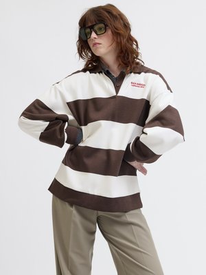 JXPALOMA LOOSE STRIPE - Sweatshirt - bracken