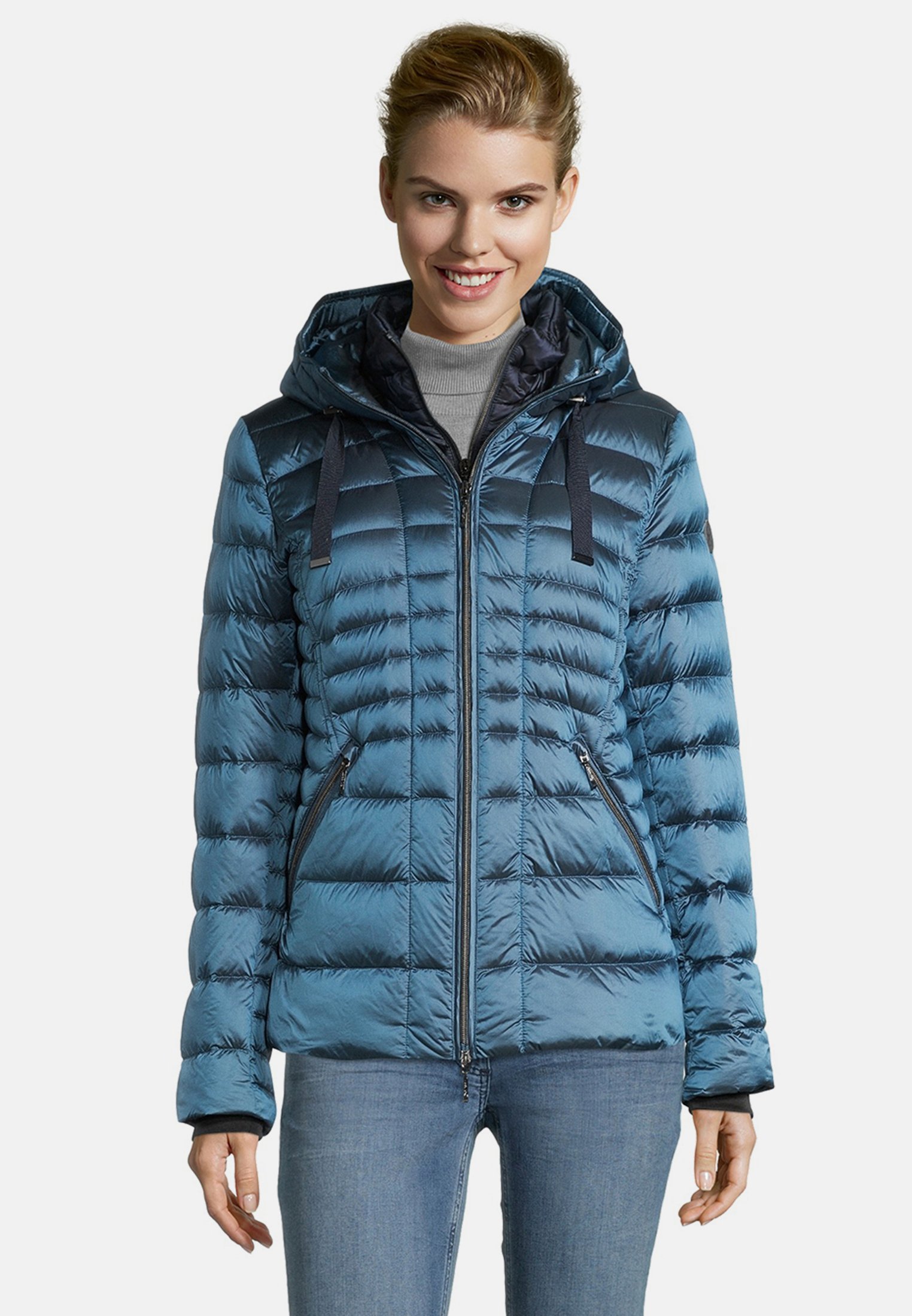 Gil Bret MIT KAPUZE - Daunenjacke - stormy weather/dunkelblau - Zalando.de