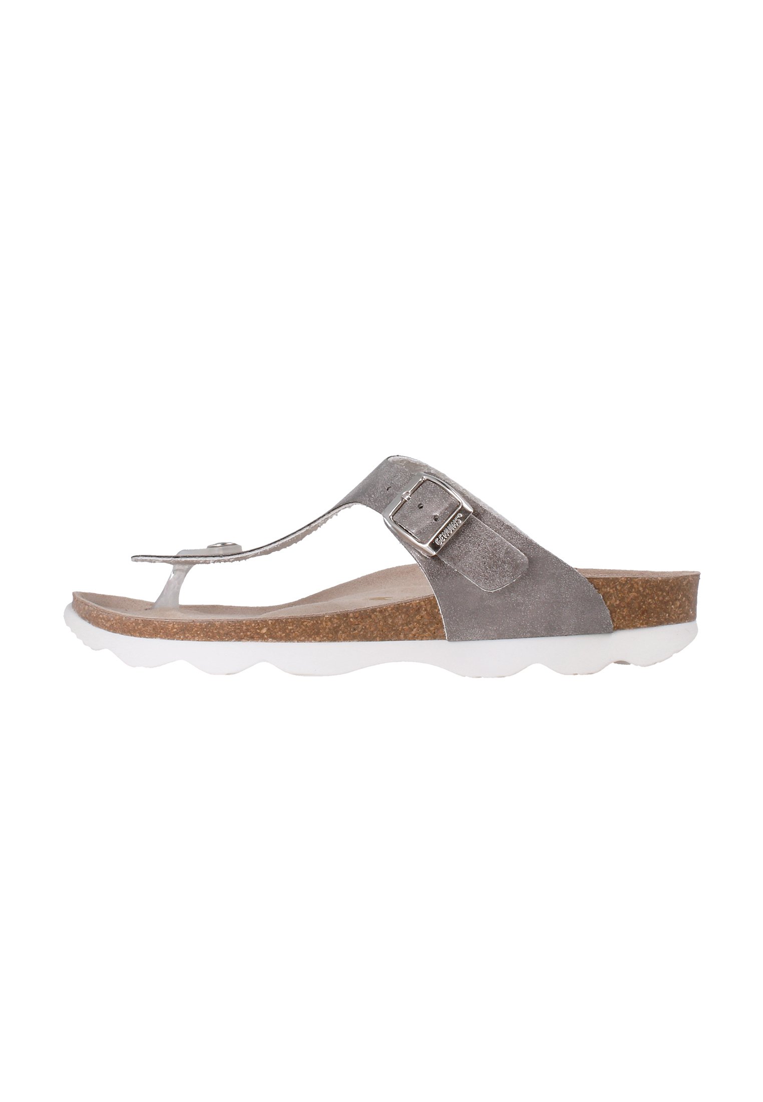 Genuins Chanclas de dedo - grau/gris - Zalando.es