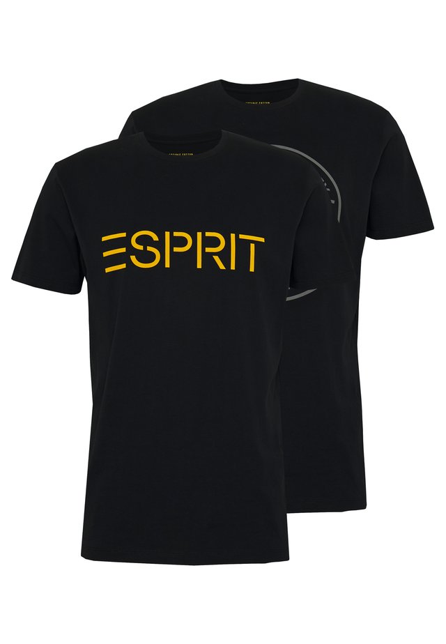 2 PACK - T-shirts med print - black