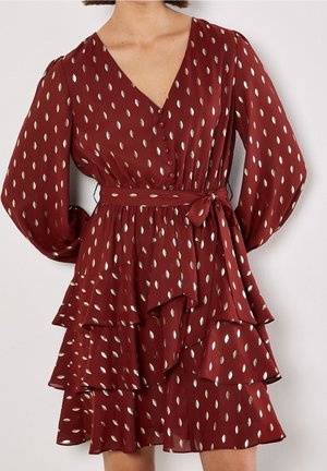 Robe de jour - bordeaux