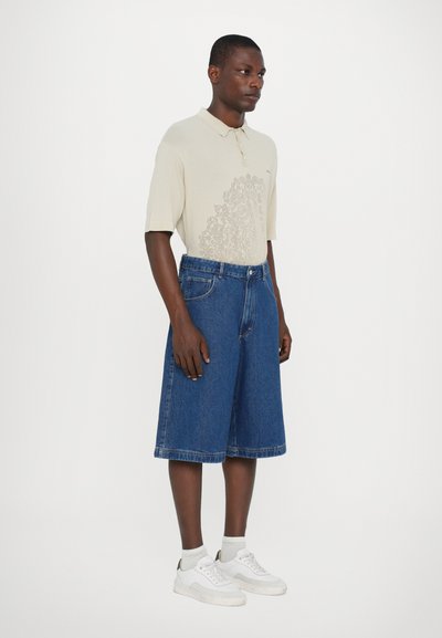 Les Benjamins Τζιν σορτς - stone wash