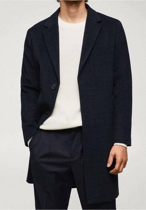 Mango Abrigo corto - royal blue
