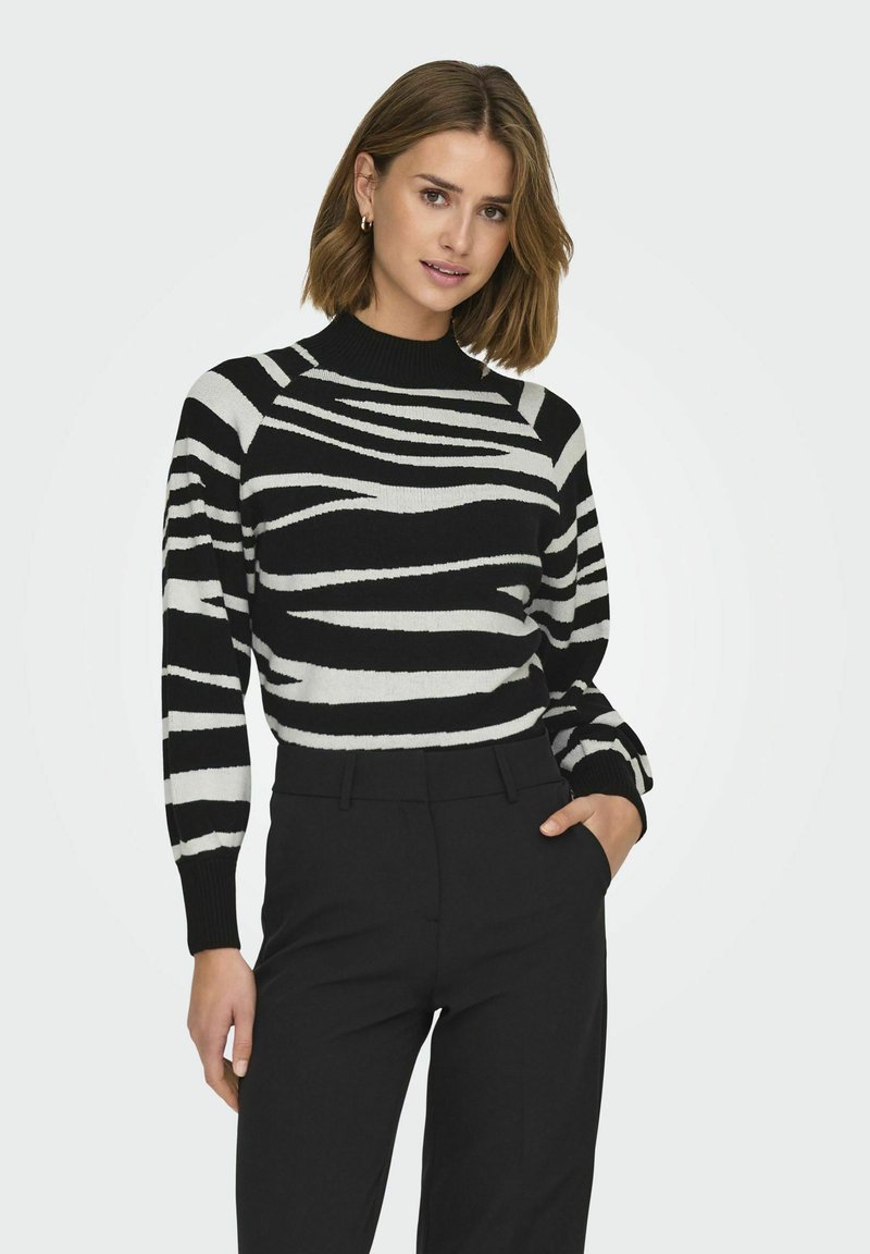 ONLY ONLFRIDA LIFE LS HIGHNECK - Džemperis - black