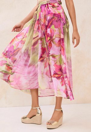 Lipsy, WIDE FIT - PEEP TOE HEELED  - Espadrille - gold