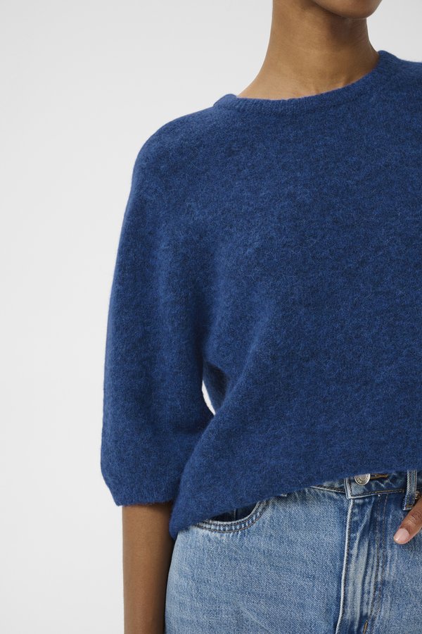 ALPHA TEE - Basic T-shirt - mayfair melange4