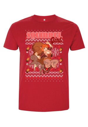 Henry Tiger MARVEL OTHER SQUIRREL - T-shirt z nadrukiem