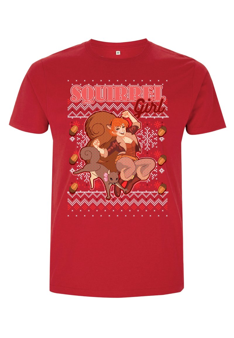 Henry Tiger MARVEL OTHER SQUIRREL - T-shirt z nadrukiem