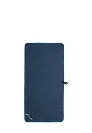 HAND FÜR URLAUBER - Strandtuch - blau hellblauer rand