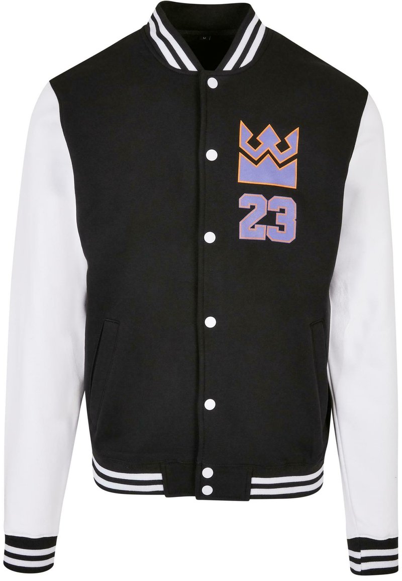 Mister Tee - HAILE THE KING - Bomber stiliaus striukė - blk wht, Padidinti