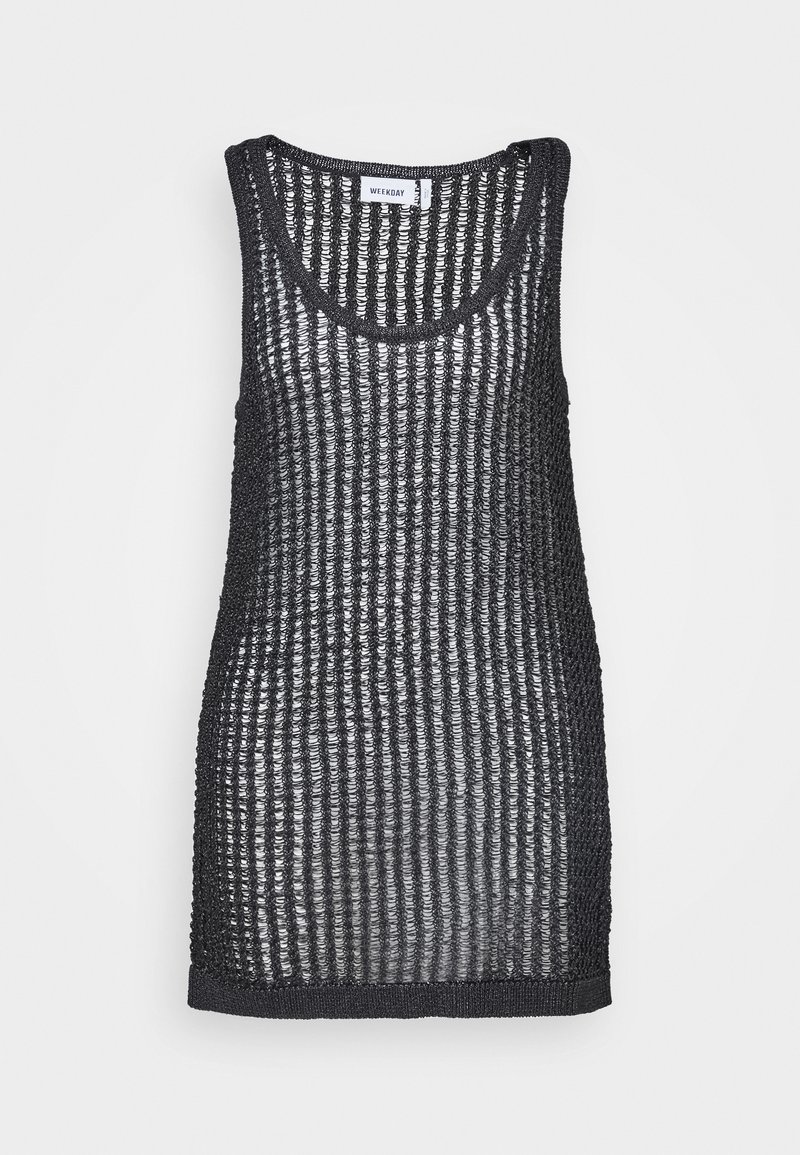 Weekday Gebreide jurk zwart