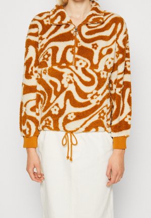 Fleece jumper - brown