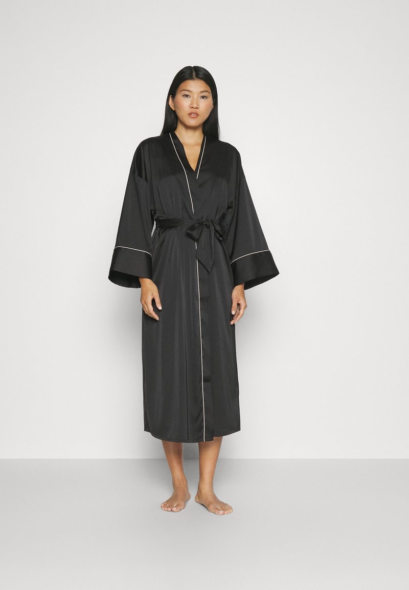 Anna Field Dressing gown black Zalando.ie