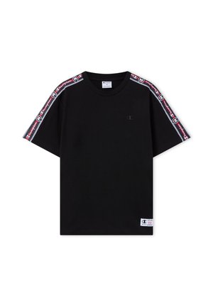Champion, CHAMPION SS TEE C-TAPE - T-Shirt print - black and red