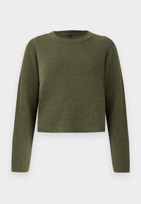 ONLRAMONE BUTTON DETAIL O NECK - Pulóver - kalamata