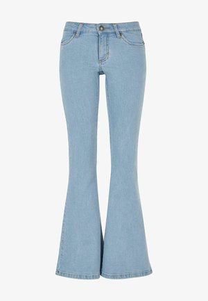 Flared Jeans - lighter washed