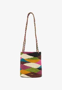 Niewybrane, black brown white rose ribbed