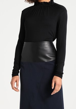 Top s dlouhým rukávem - black