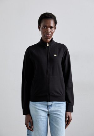 Zip-up sweatshirt - black
