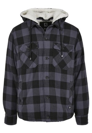 Brandit LUMBER - Viegla jaka - black/grey