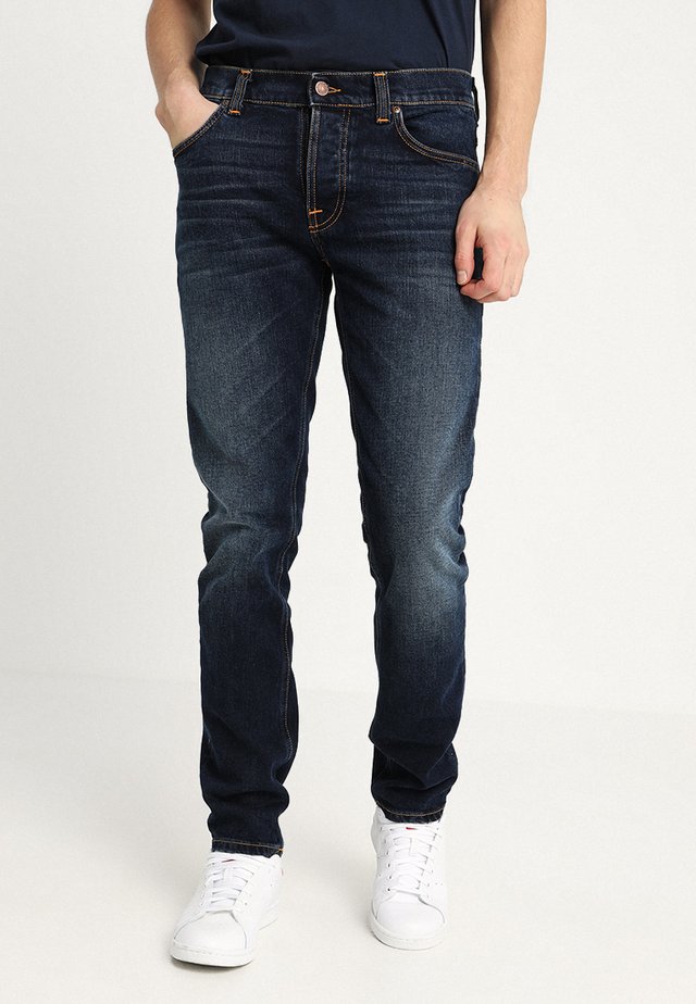 GRIM TIM - Jean slim - ink navy