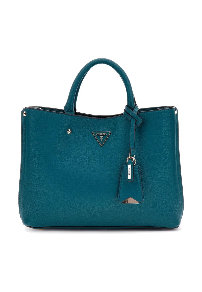 Guess MERIDIAN GIRLFRIEND TOTE - Sac à main - cognac