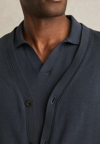 Reiss REGULAR FIT WEST BUTTON THROUGH - Neuletakki - midnight navy