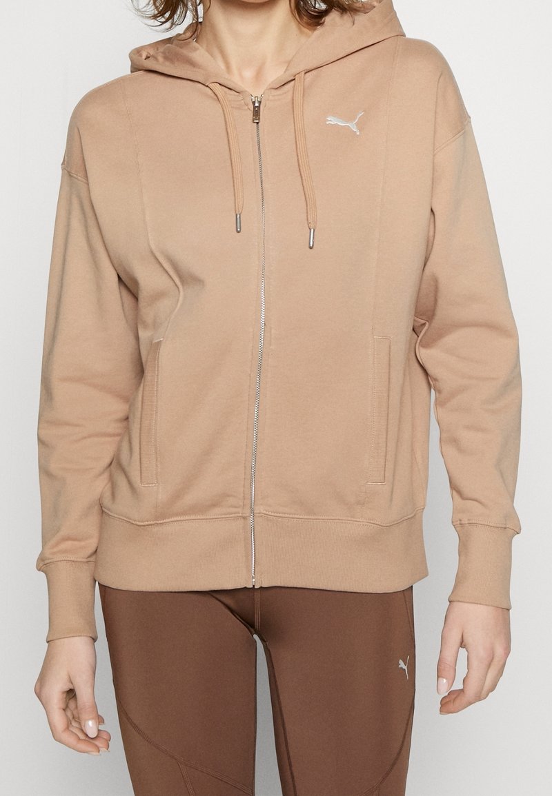 Puma Tröja med dragkedja - beige